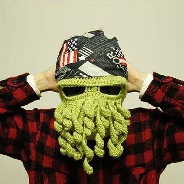 Маска-балаклава Octopus с щупальцами для маскировки антрацитово-серая