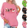 Women's Fashion Casual Long Sleeve Solid Color Hoodie