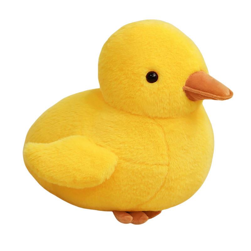 Yellow Plush Duck Toy Animal Stuffed Doll Bedroom Decoration Kids Cute Gift