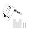 Marine Grade Stainless Steel 316 Cam Latch Flush Pull Deck Latch Lift Handle With Back Plate Boat Hardware Accessories