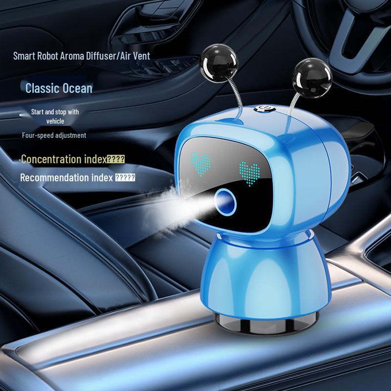 Креативный автомобильный ароматический парфюм, украшение на вентиляционную решетку - Робот с длительным ароматом