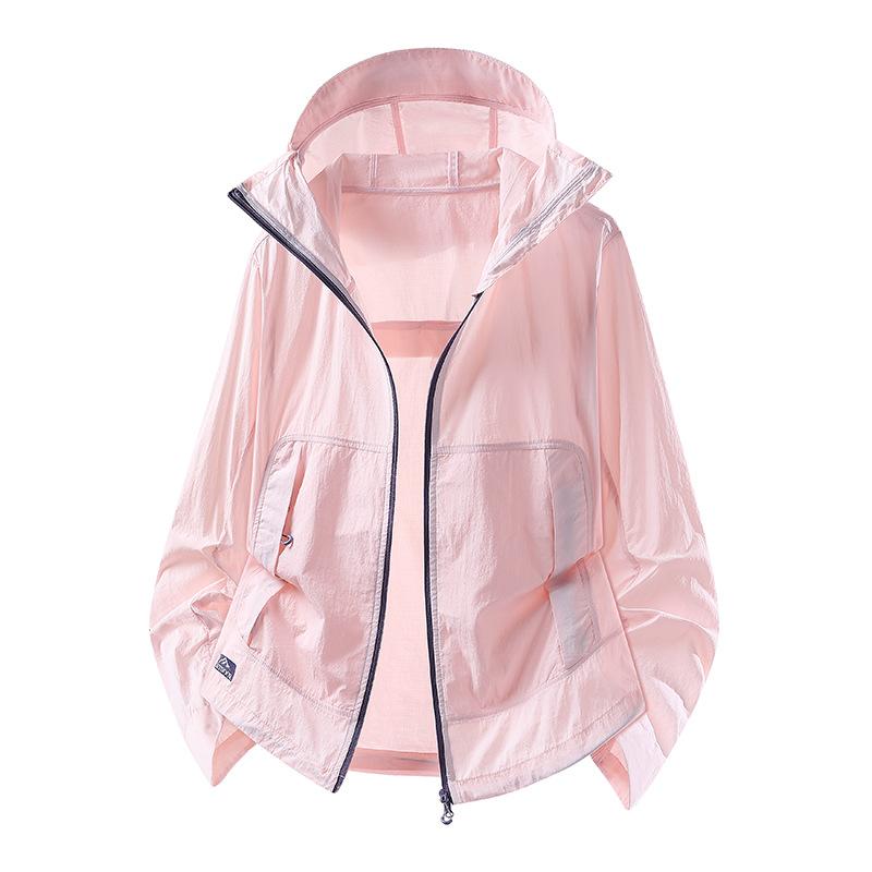 Breathable ice silk skin clothing outdoor quick-drying couple clothing upf10 + summer men's and women's sunscreen clothing UV protection