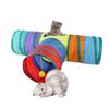 Cat Toys Cat Tunnel and Cat Cube Pop Up Collapsible Kitten Indoor Outdoor Toys-Collapsible 3 Way or 1wayCat Tube- for Cat, Puppy, Kitty, Kitten