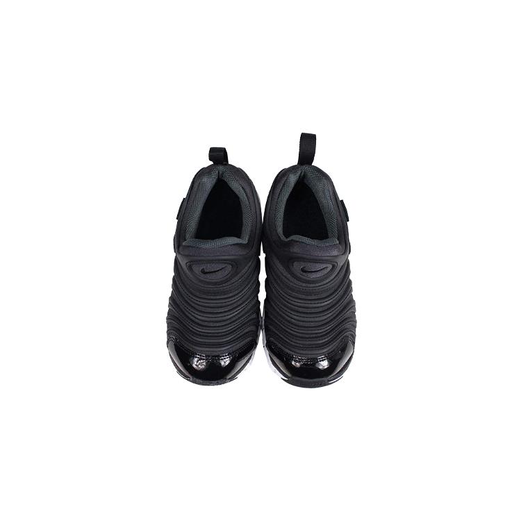 Nike Dynamo Free Slip-on Амортизация Дышащие Низкие Детские Lifestyle Кроссовки Черные Для Младенцев И Малышей 343738-013