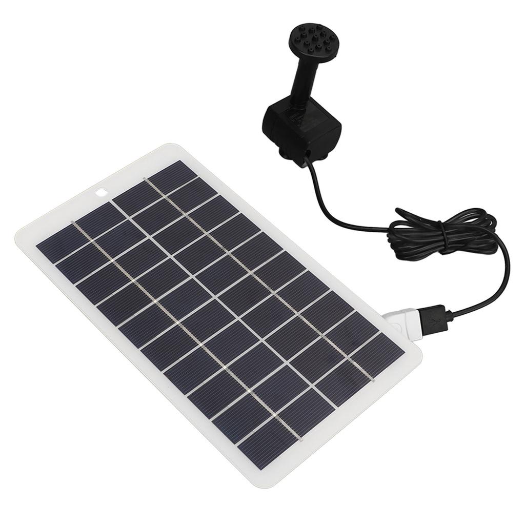 Профессиональный высокоэффективный солнечный насос для фонтана, работающий на солнечной энергии, для улицы, сада, патио