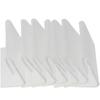 Shop Counter 25Pcs Acrylic Mini Clear Display Stand Table Decoration Label Holder Price Tag