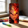 K-Kyojuro Rengoku D-Demon Slaye Phone Case For Samsung S25,S24,S21,S22,S23,S30,Ultra,S20,Plus,Fe,Note,10,9,5G Black Cover
