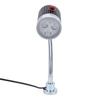 Светодиодная рабочая лампа с 30-сантиметровой гибкой шеей, магнитное основание, машинная лампа для токарного станка, верстака, гриля, мастерской, промышленная