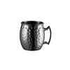 Медная кружка для Moscow Mule из нержавеющей стали с чеканкой, с двойными стенками и вакуумной изоляцией