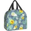 Sunflower Lunch Bag All Seasons Reusable Insulated Meal Prep Container Thermos for Hot Food Lunch Box Tote Bags For Work School