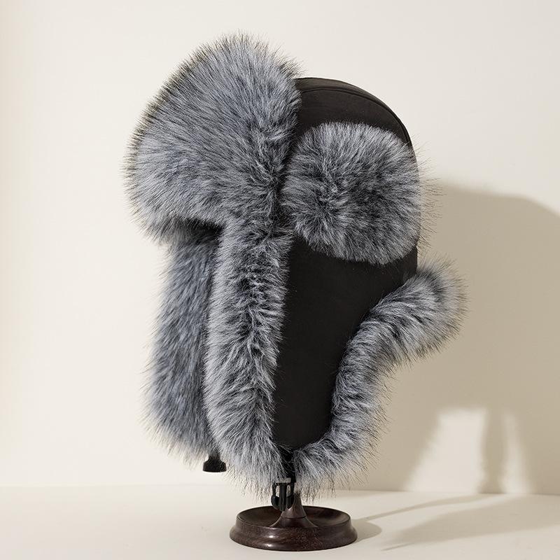 Милые ушки Lei Feng шапка женская зимняя утолщенная защитная шапка для ушей универсальная велосипедная маска ветрозащитная шапка для мужчин