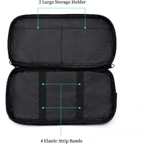 Alavisxf Xx Car CD Holder, DVD Vehicle Visor Storage Organizer, Large Capacity CD Visor Case With 12 Sleeves, 1 Mesh Pocket, 1 Pen Holder, 1 Back