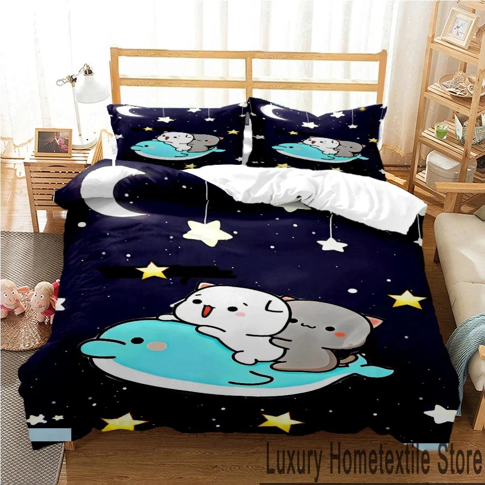 3D-принт Bubu Dudu Cartoon Bear Panda Комплект постельного белья для мальчиков и девочек Twin Queen King Size Пододеяльник Наволочка Кровать для мальчиков и взрослых