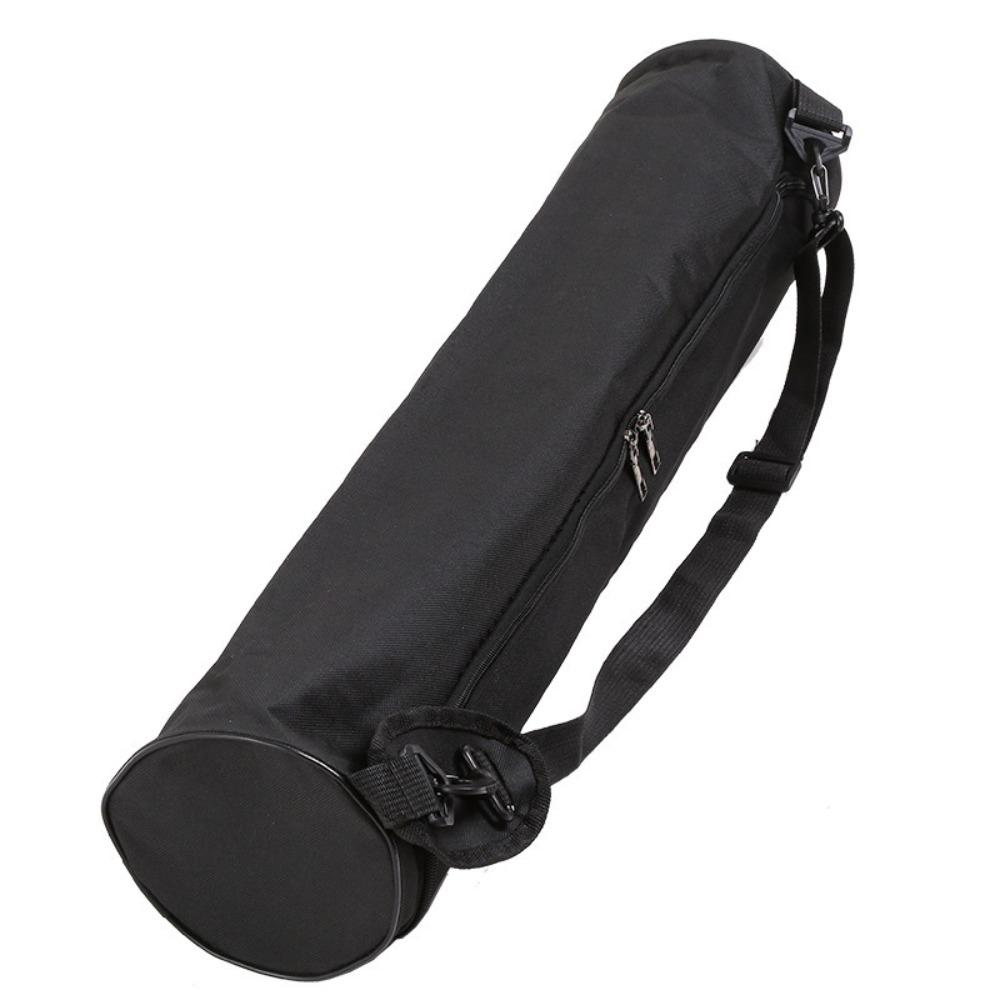 Folding Pilates Mat Backpack Double Zipper Sports Pad Cover Shoulder Bag Yoga Mat Bag  Dance
