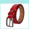 Genuine Leather Belt With Classic Pin Buckle For Casual And Formal Wear