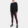 Under Armour Женская толстовка с круглым вырезом Pearl Velvet Training, черная 1367056-001