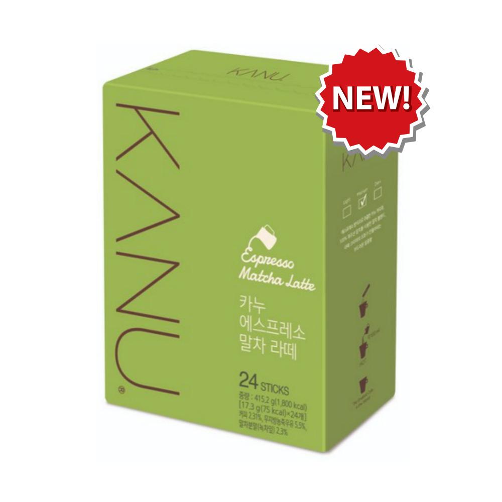 [Maxim] KANU Korean Coffee Latte Mix 8 Flavors \(Double Shot, Decaf, Vanilla, Tiramisu, Dolce Latte, Triple Shot, Matcha, Milk Tea)