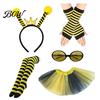 Fun Costume Wings for Kids Cute Bee Wing Kids, Honey Festival Costume, Princess Girls Dress Festive Accessories Up Accessory Toddler