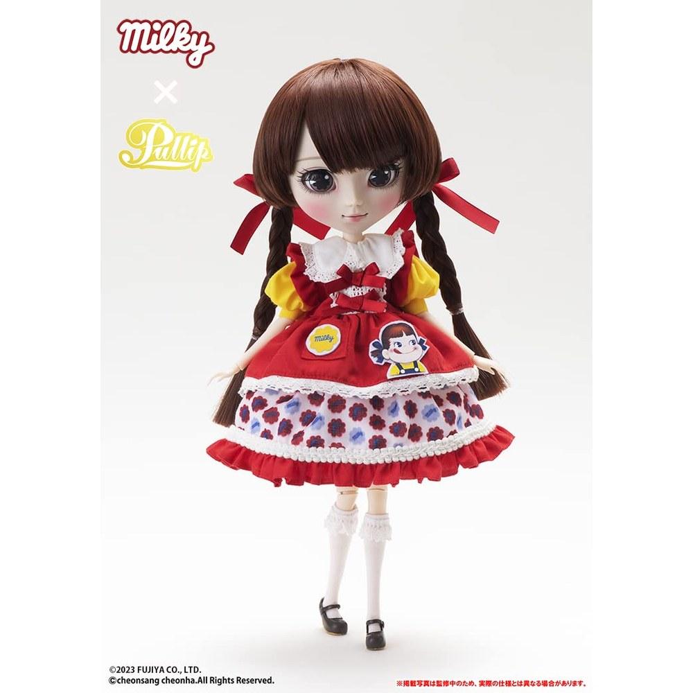 Groove Pullip Peko-chan Прекрасная Молочная Версия 310 мм Подвижная Фигурка ABS Окрашенная Без Масштаба