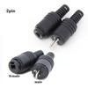 2Pin Din Socket Speaker And HiFi Connector Power Signal Plug Screw Terminals Male Female Audio Cable Socket Lamp