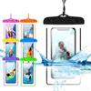 Luminous Waterproof Phone Bag 3-7inches Universal Water Proof Swimming Underwater with Strap