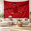 Mohamed Salah Wall Tapestry, Soft Fabric Wall Hanging, Decorative Backdrop For Bedroom Home Wall Art