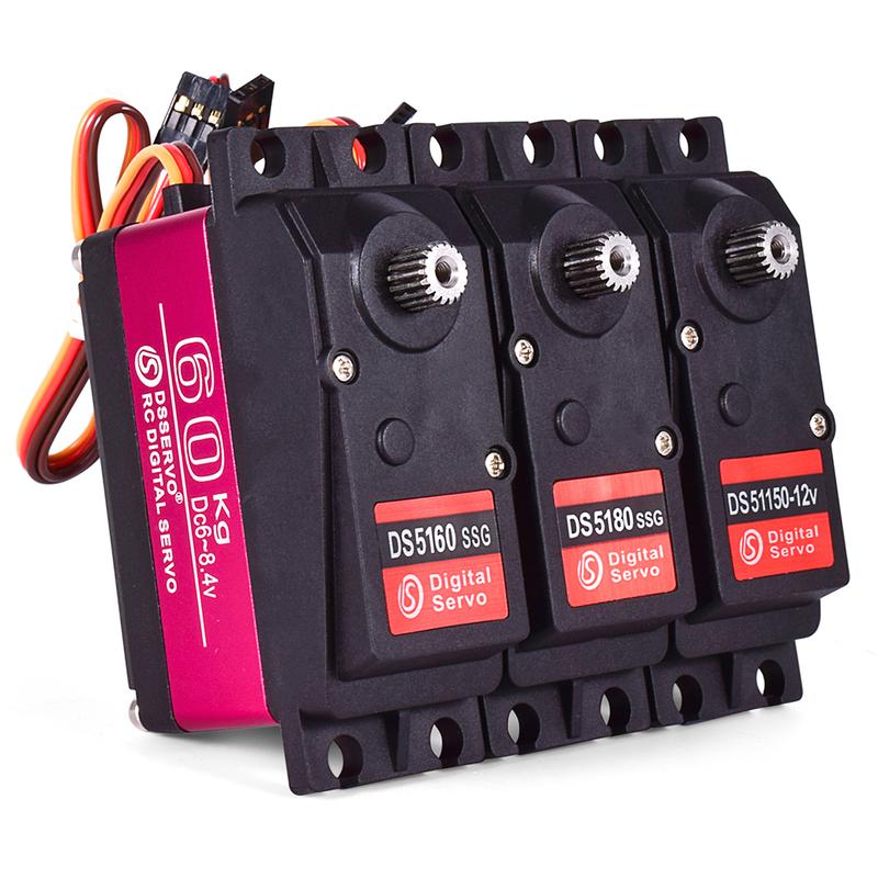 RC Steering Servo High Torque Servo Waterproof 60Kg 80Kg 150Kg 1/5 1/6 servo HV Metal Digital for HPI Baja 5B SS RC Car