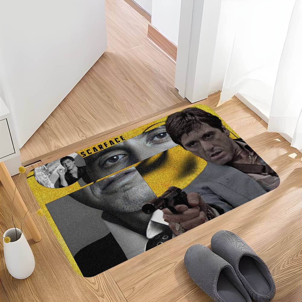 Movie Scarface Door Mat Nordic Style Bedroom Living Room Doormat Home Balcony Anti-Slip Alfombra
