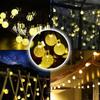 20/50/100Balls Garden Solar Lights 8 Modes Waterproof String Lights Outdoor Fairy Lights Globe Crystal Balls Decorative Lighting for Garden