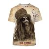 Rob Zombie 3D Печать Футболки Рок-певец Уличная мода Мужчины Женщины Мода Оверсайз Короткий рукав Футболка Детские Футболки Топы Мужская Одежда