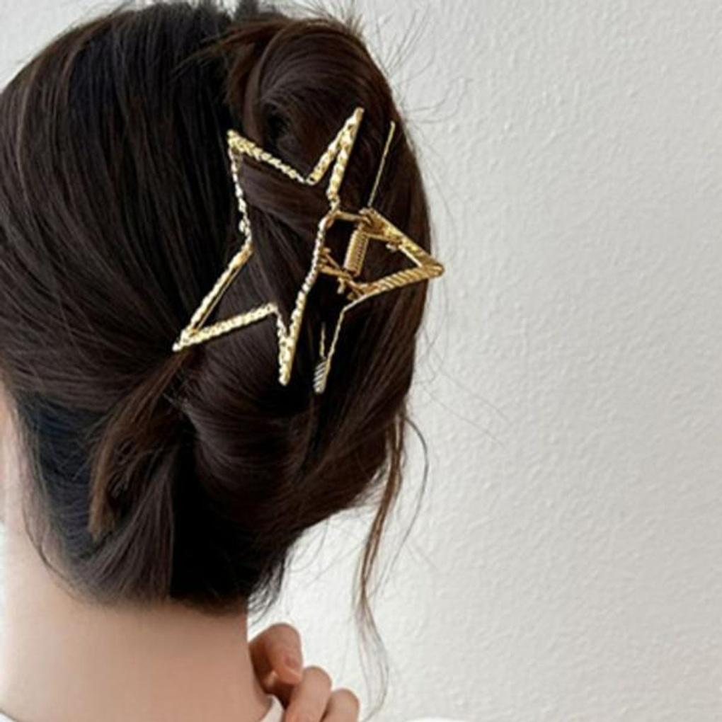 Women's Daily Cubic Big Star Hair Clip