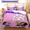 3pcs Custom Name Cartoon Mafalda Bedding Set Duvet Cover Closure Includes 1 Duvet Cover & 2 Pillowcases for All Seasons Bedroom Decor