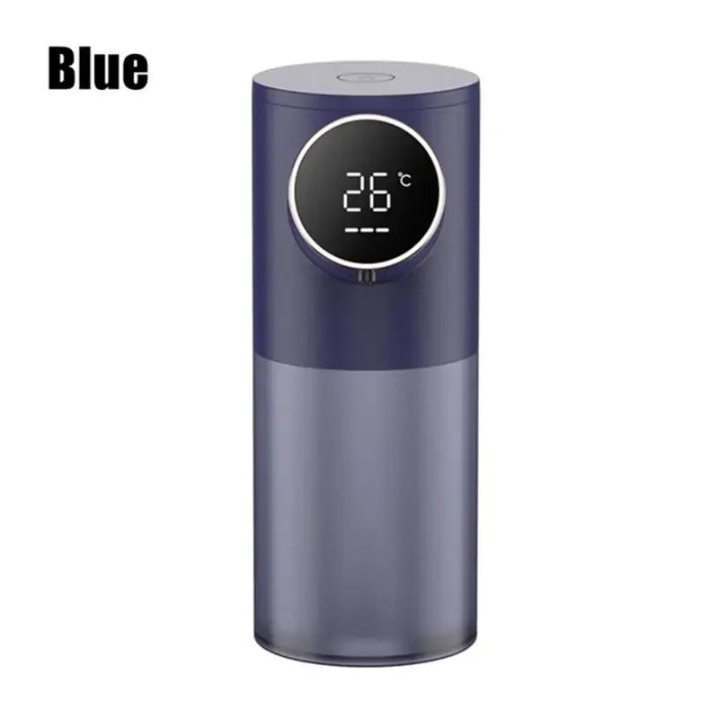 Автоматический дозатор мыла-пены 320 мл, перезаряжаемый через USB, дозаторы жидкого мыла, цифровой дисплей, пенное дезинфицирующее средство для рук, стиральная машина