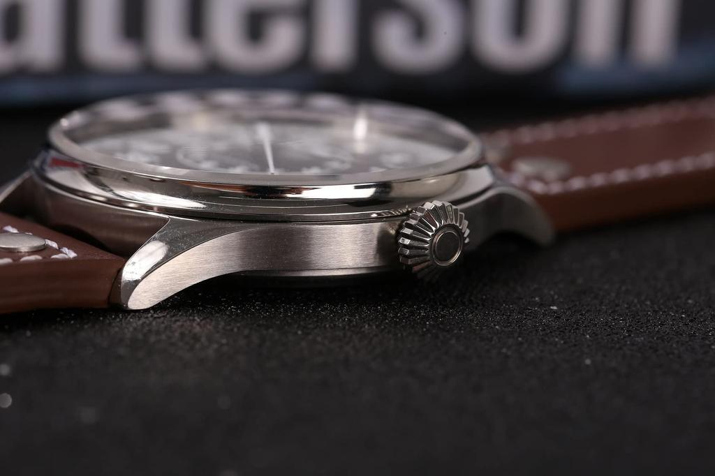 HAMAYOTA Автоматические военные часы с японским мужским часовым механизмом, Пилотские (черный)