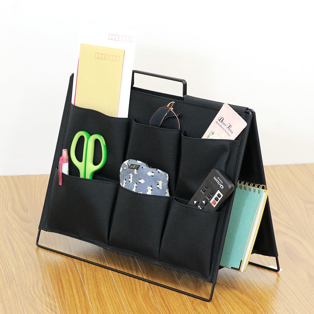 Bestco ND-3602 Складная стойка для хранения с карманами, Тип инструмента, Черный, Напольная стойка