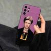 Арт F-Фриды К-Кало КРУТЫЙ Чехол для Телефона Для Samsung S25,S24,S21,S22,S23,S30,Ultra,S20,Plus,Fe,Note,10,9,5G Черный Чехол