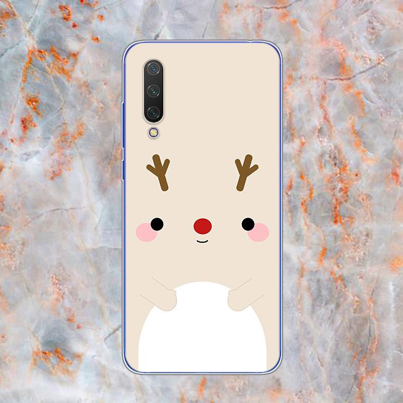 Новогодние подарки Рождественский мягкий силиконовый чехол TPU для Xiaomi Mi Note 11 10T 10 9 9T SE 8 Lite Pro Ultra 5G чехол для телефона