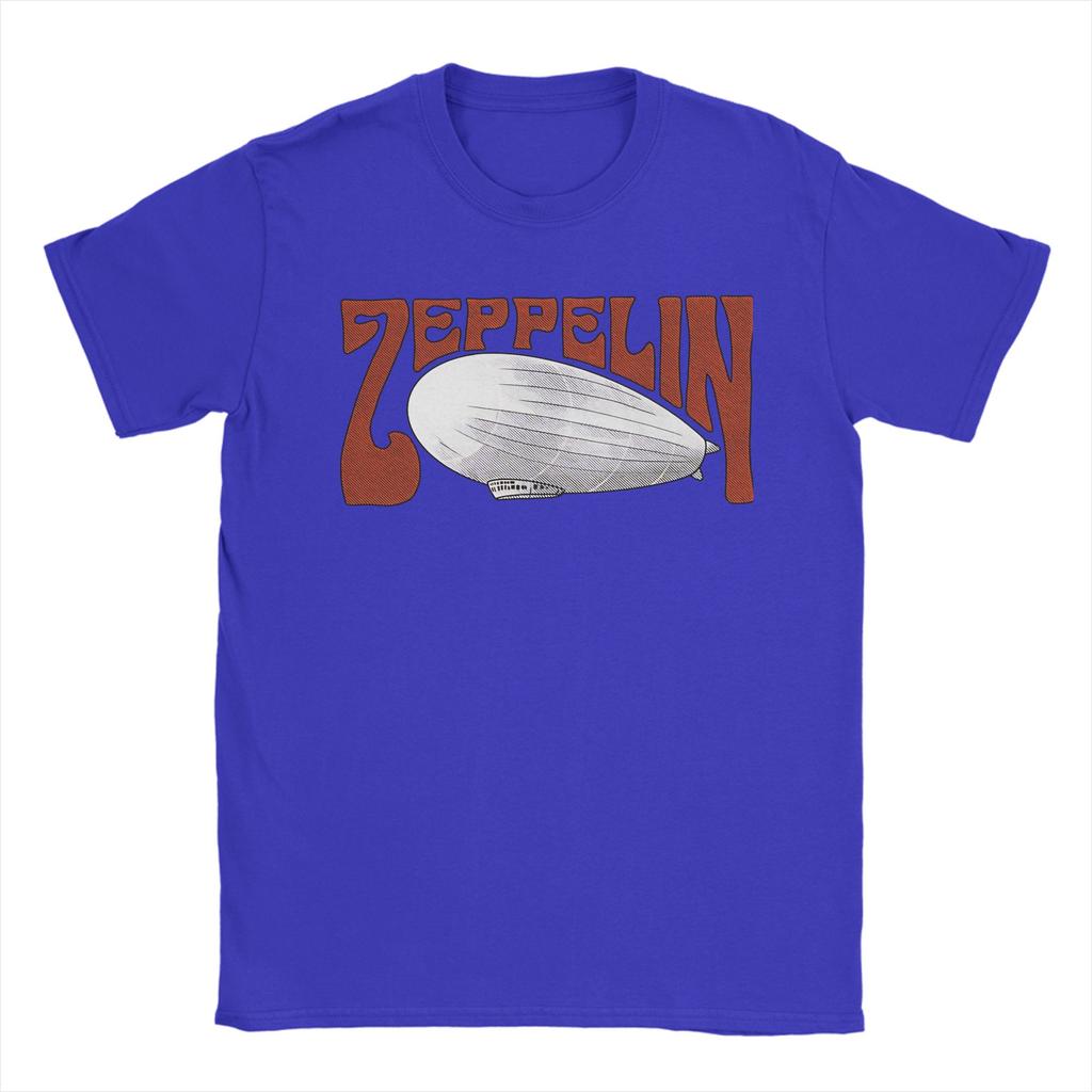 Мужская Женская Футболка The Mother Ship Led Zeppelin Футболки Харадзюку Пляжная Футболка Y2K Смешная Хлопковая Одежда Идея для Подарка