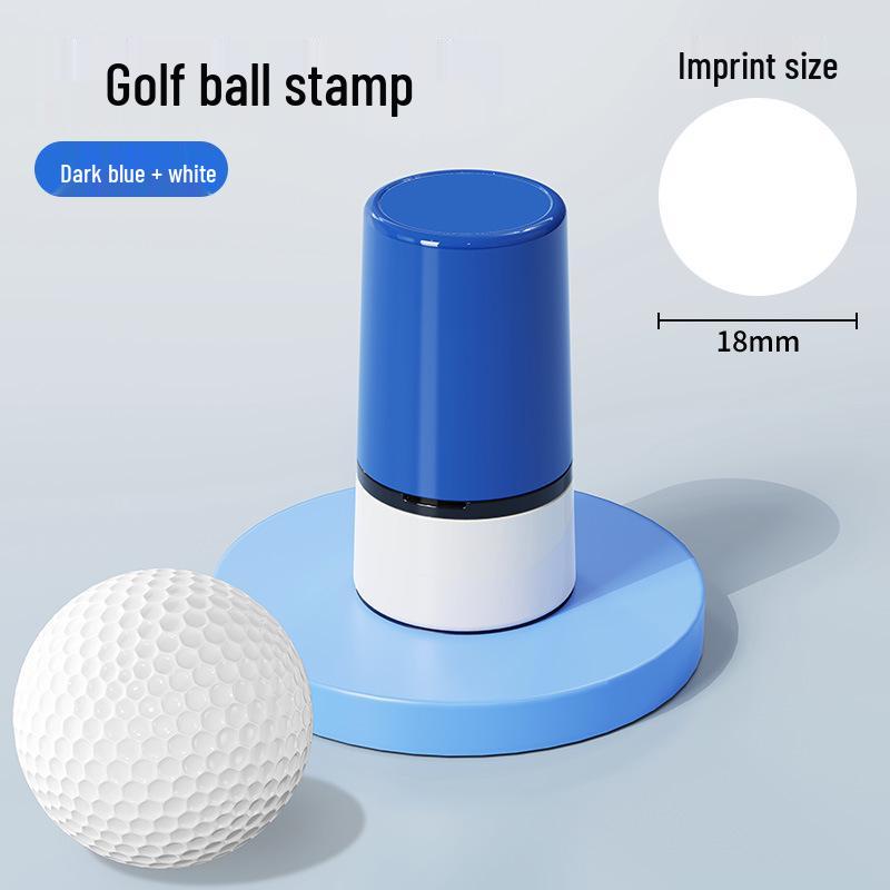 Waterproof Quick-Dry Golf Ball Stamp - Anti-Mixing Marker