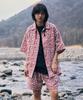 Penfield Цветочный Жаккардовый Полурубашек Розовый_Fq2Wr18U