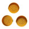 Traditional Pattern Cookie Cutters Plastic Cookie Stamps Cookies Dessert Mold Hand Press Pastry Mold Easy To Clean