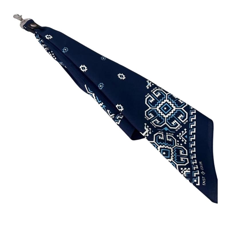 Stylish Ethnic Bandanas for Hip Hop Enthusiasts Breathable Square Scarf and Headwear Unisex Hair Accessory for Women