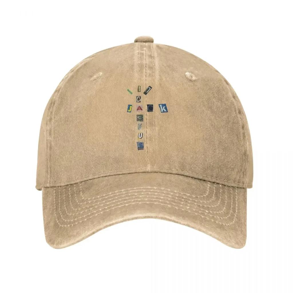 Vintage Cactus Jack Singer Baseball Cap for Unisex Women Distressed Cotton Sun Cap Outdoor Running Golf Caps Hat