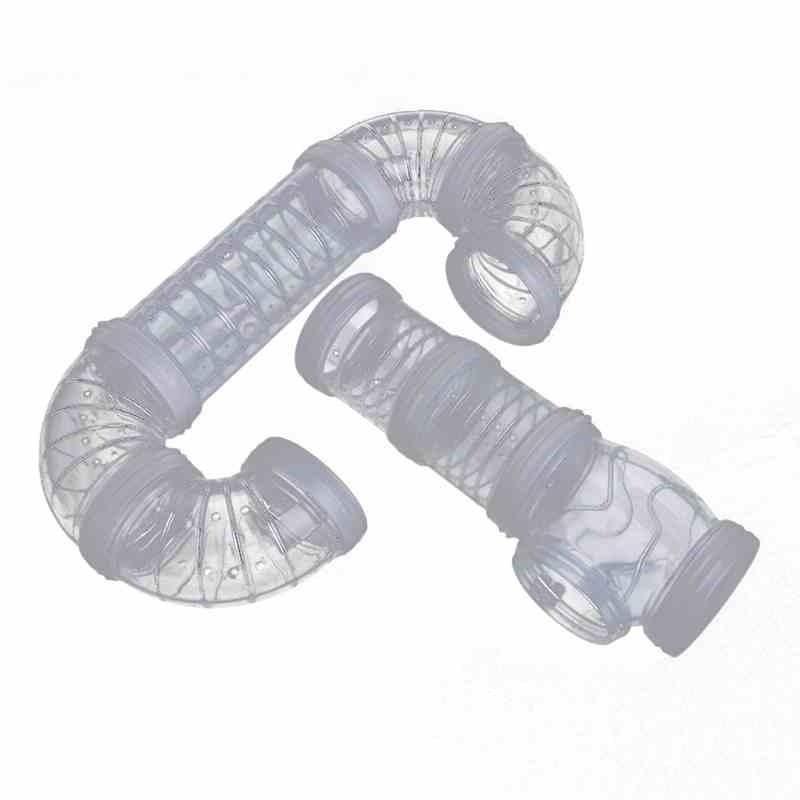 U-образные пластиковые трубы для трубопровода, обучающая игра, подключенные внешние туннели, игрушка