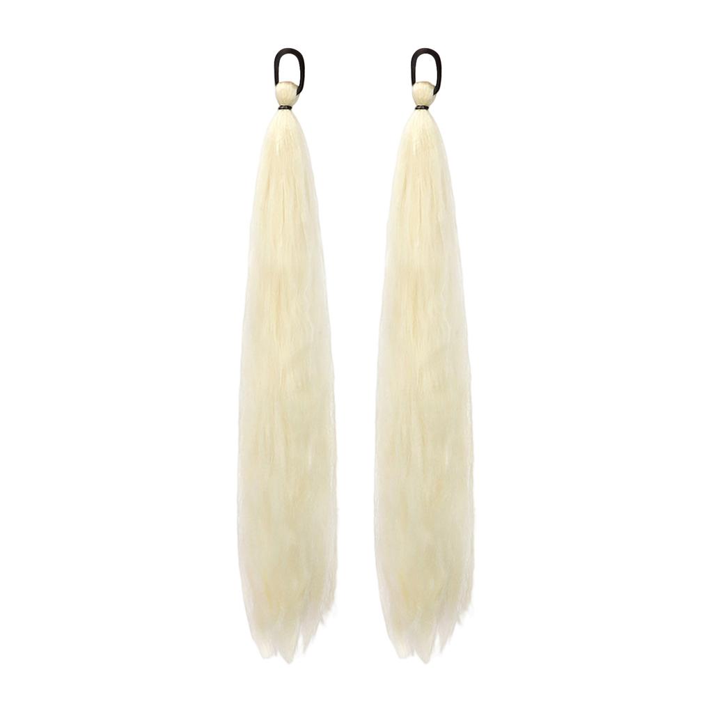 2 шт. Разноцветная эластичная веревка Резинка Боксерская коса Парик Хвост Наращивание волос