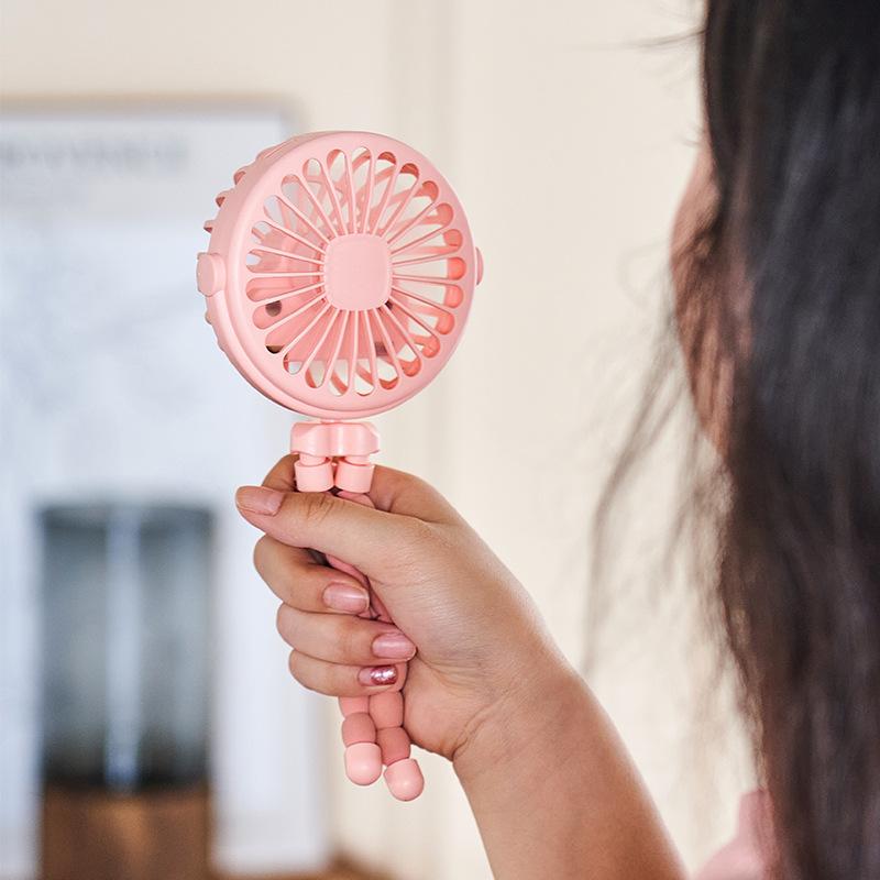 Xiaomi USB Rechargeable Octopus Stroller Fan Flexible Bendable Tripod Mini Portable Cooling Hand‑held Fan