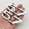 HAX1 3D Metal Logo 5.7 Car Sticker Rear Trunk Tail Badge Emblem For Toyota Tundra Sequoia Lexus F-150 Displacement Auto Accessories