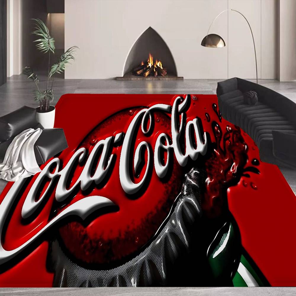 Коврик для пола C-Coca C-Cola Нескользящий коврик для прачечной Декор для прачечной Балкон Детская гостиная Прикроватные коврики
