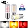 1Pc 1156 BA15S P21W LED Bulbs 1157 BAY15D P21/5W Led Lamp R5W R10W S25 Car Turn Signal Lights Reverse DRL Auto White Red Yellow