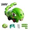 Interactive Electronic Snake Toy RC Magnetic Game Toy, Electric Remote Control Eating Itself Parent-Child Competitive Race Car for Boys Girls